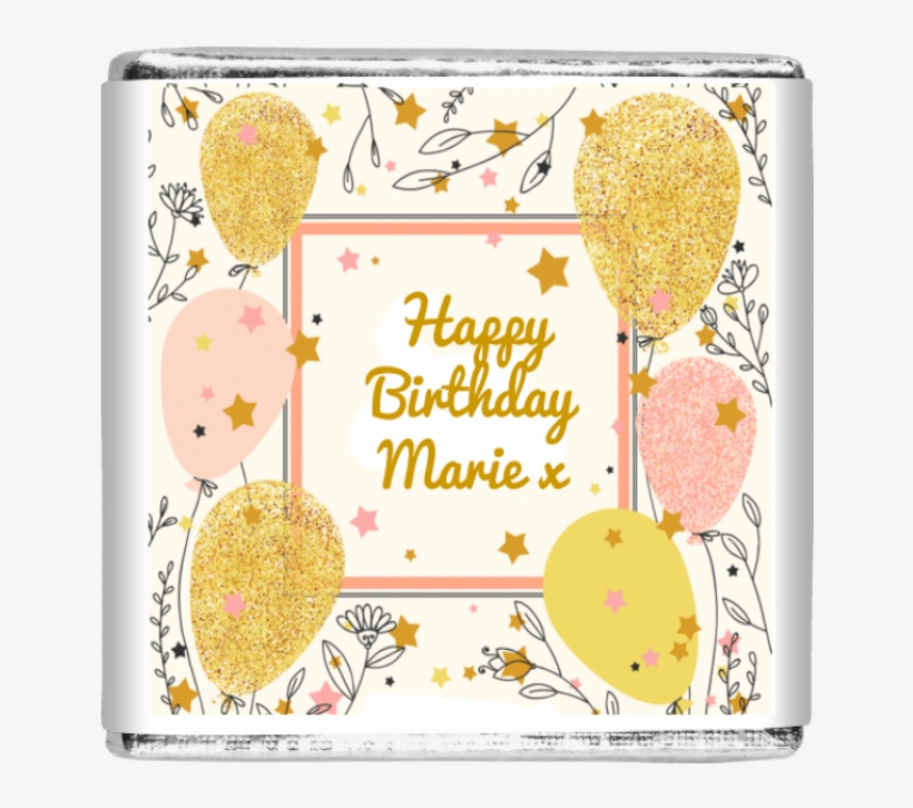 25 X Happy Birthday Gold & Pink Balloons - Expense Log Book: The Best Spending Log Book To Business, transparent png