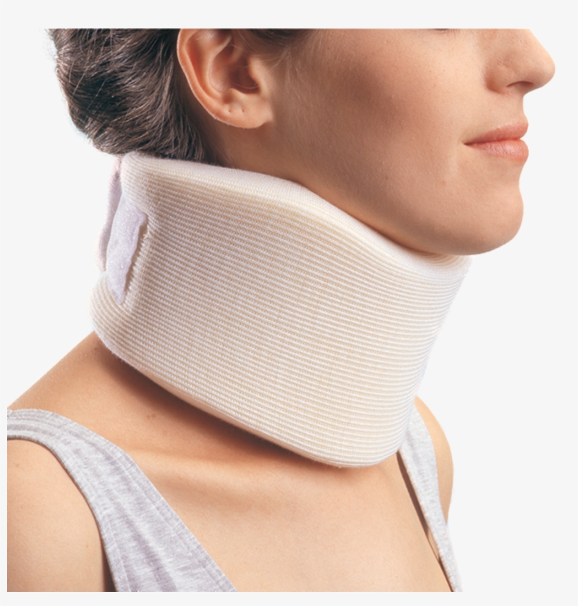 Soft Foam Cervical Collar - Cervical Collar Brace, transparent png