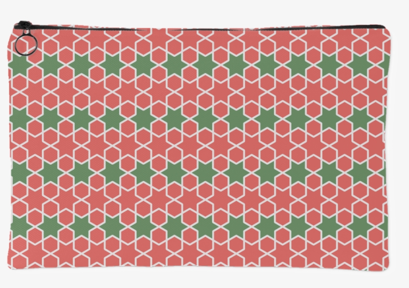 Geometric Islamic Pattern In Pink And Pistachio Green - Handbag, transparent png