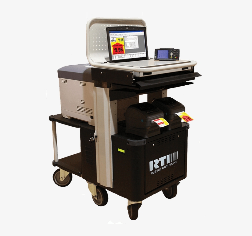 Rti Powercart - Computer Desk, transparent png