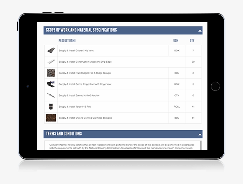 Order Roofing Materials - Email, transparent png