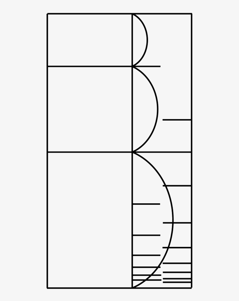 Modulor Antropometrične Mere Zlati Rez - Line Art, transparent png