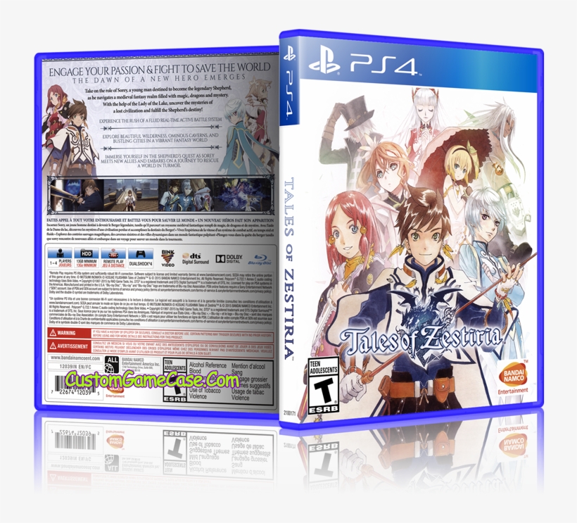 Tales Of Zestiria - Bandai Used Tales Of Zestiria (ps4) - Pre-owned, transparent png