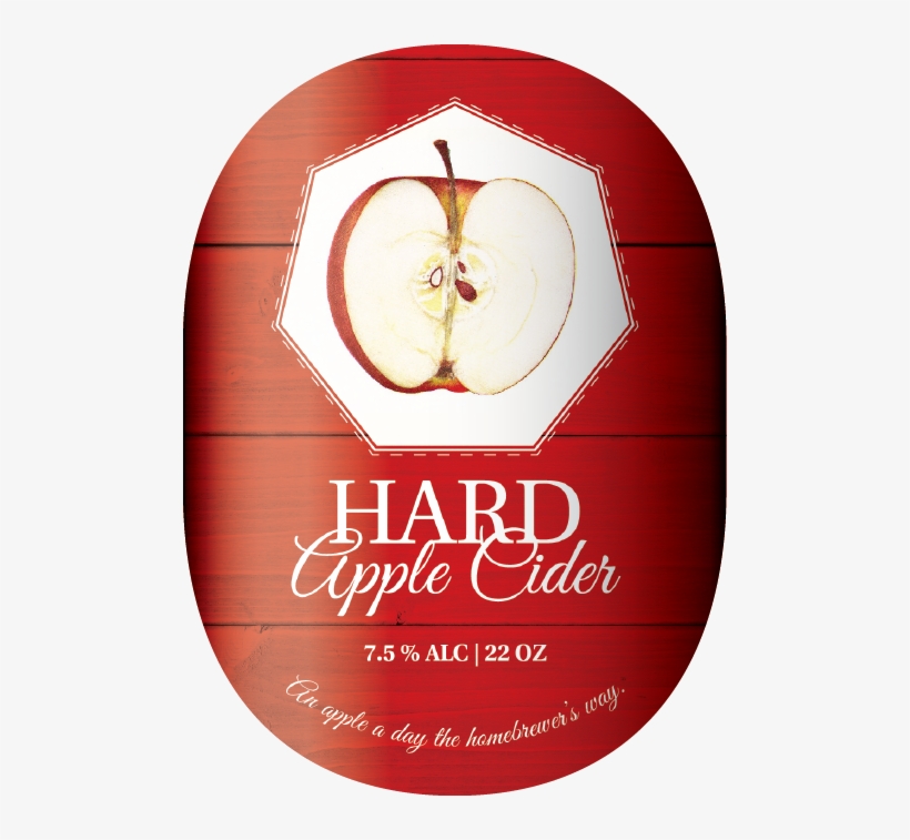 Beer Label With Necker - Hard Apple Cider Label, transparent png