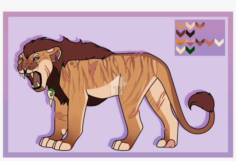 Masai Lion, transparent png