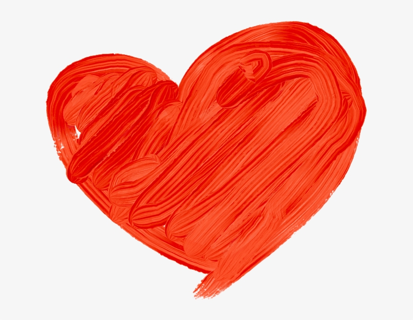 Мазок Brush Brushes Heart Hearts Art Arte Stikers Stick - Art, transparent png