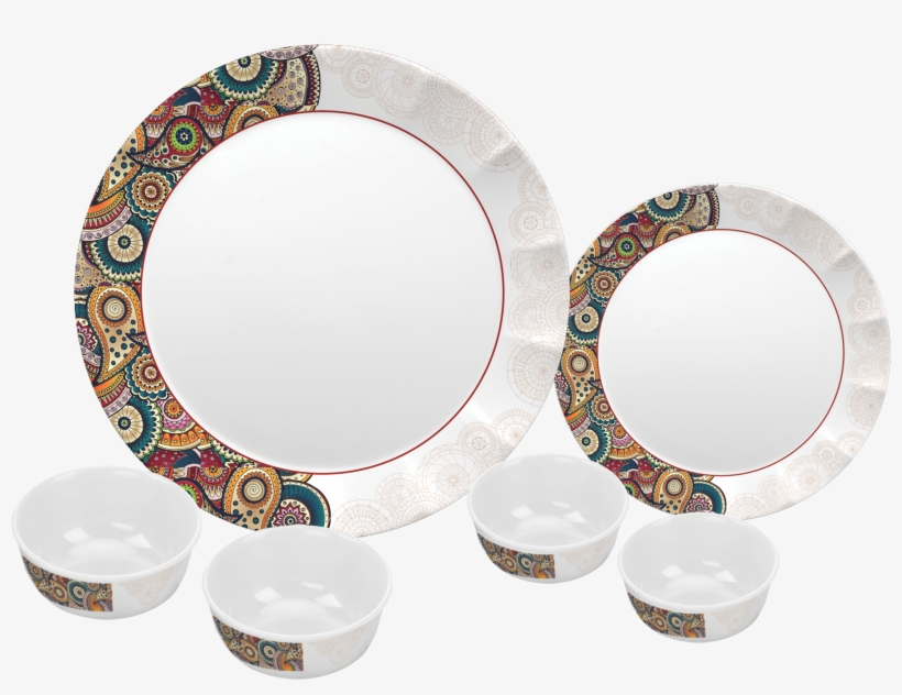 24 Pc Dora Dinner Set - Servewell Melamine Dinner Set, transparent png