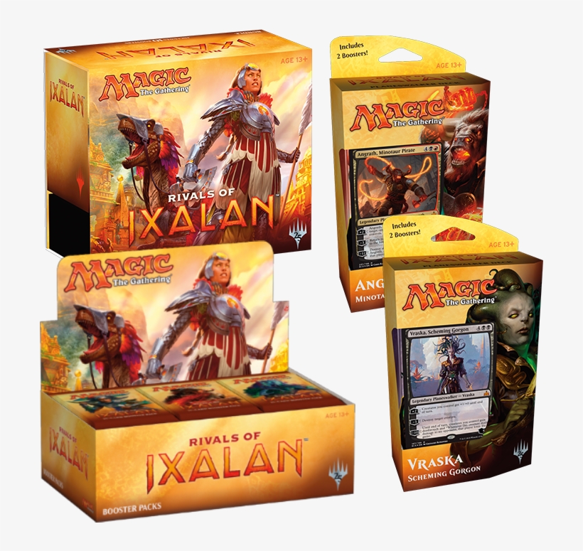 Rivals Of Ixalan Variety Pack - Magic The Gathering: Rivals Of Ixalan Bundle (preorder), transparent png