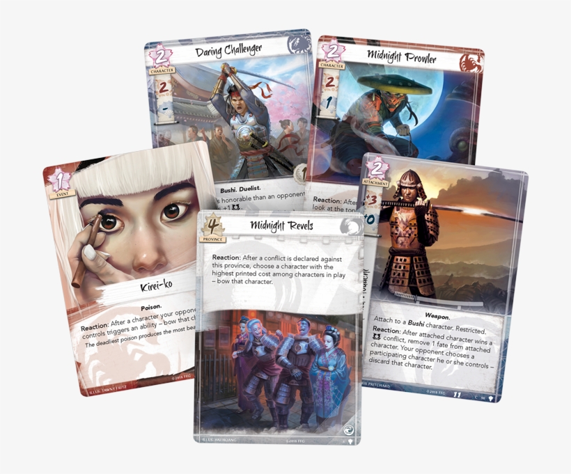 One Copy Each Of Six Cards) Spread Across All Seven - Fiction, transparent png