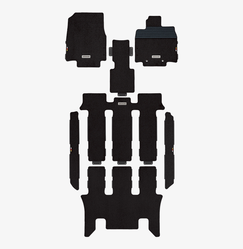 Mugen Sports Mat Black Red For Stepwgn Rp1 Rp2 Rp3 - 無限 Mugen スポーツマット 2列目キャプテンシート ブラック..., transparent png