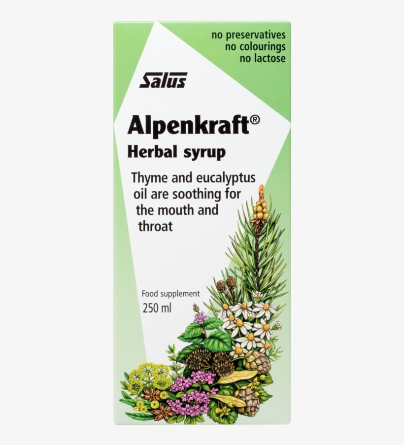 Salus Alpenkraft Herbal Cough Syrup, transparent png