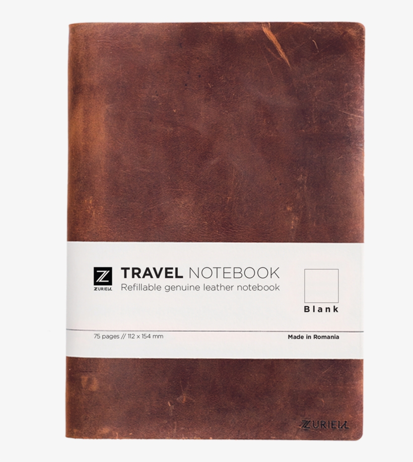 Zuriell Travel Notebook Blank - Cuaderno Travel A5, transparent png