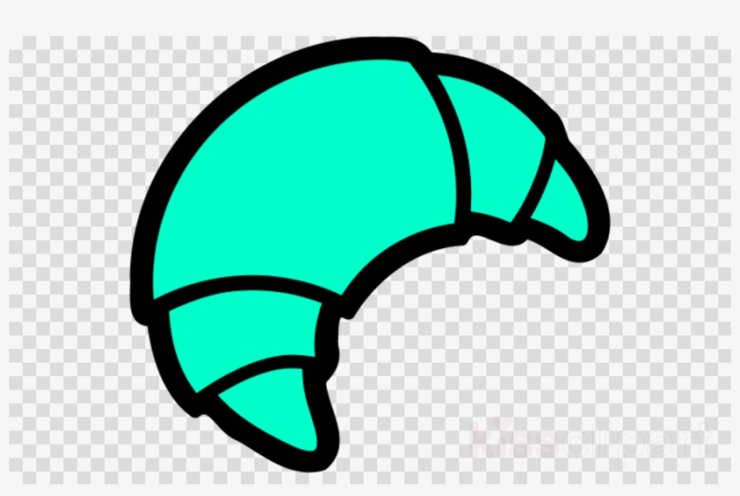 Croissant Black And White Clipart Croissant French - French Food ...