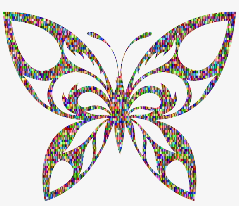 Butterfly Silhouette Clip Art At Getdrawings Com - Totes- Personalized-pink Butterfly, transparent png