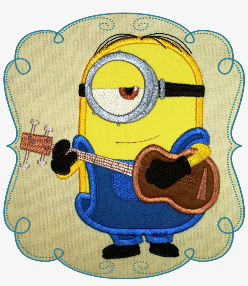 Minion Machine Embroidery Applique Design - Donald Duck, transparent png