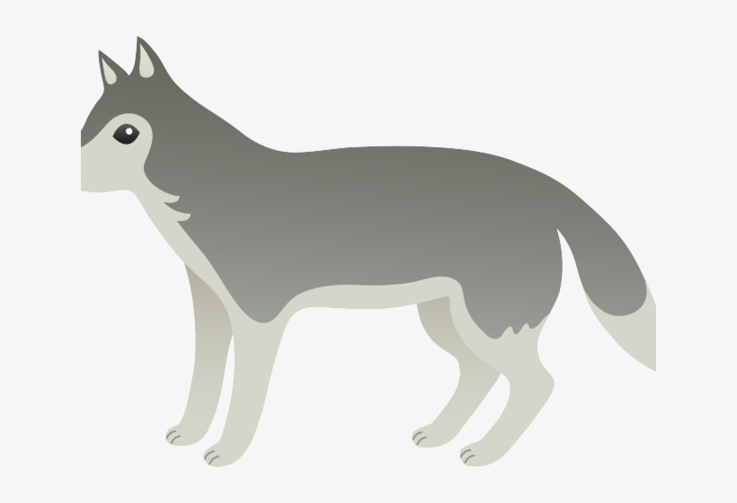 Gray Wolf Clipart Wolf Silhouette - Transparent Wolf Clipart, transparent png