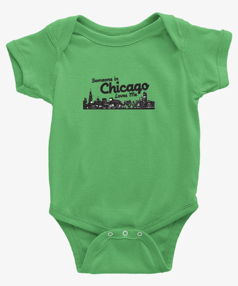 Babies Somebody In Chicago Loves Me - Infant Bodysuit, transparent png