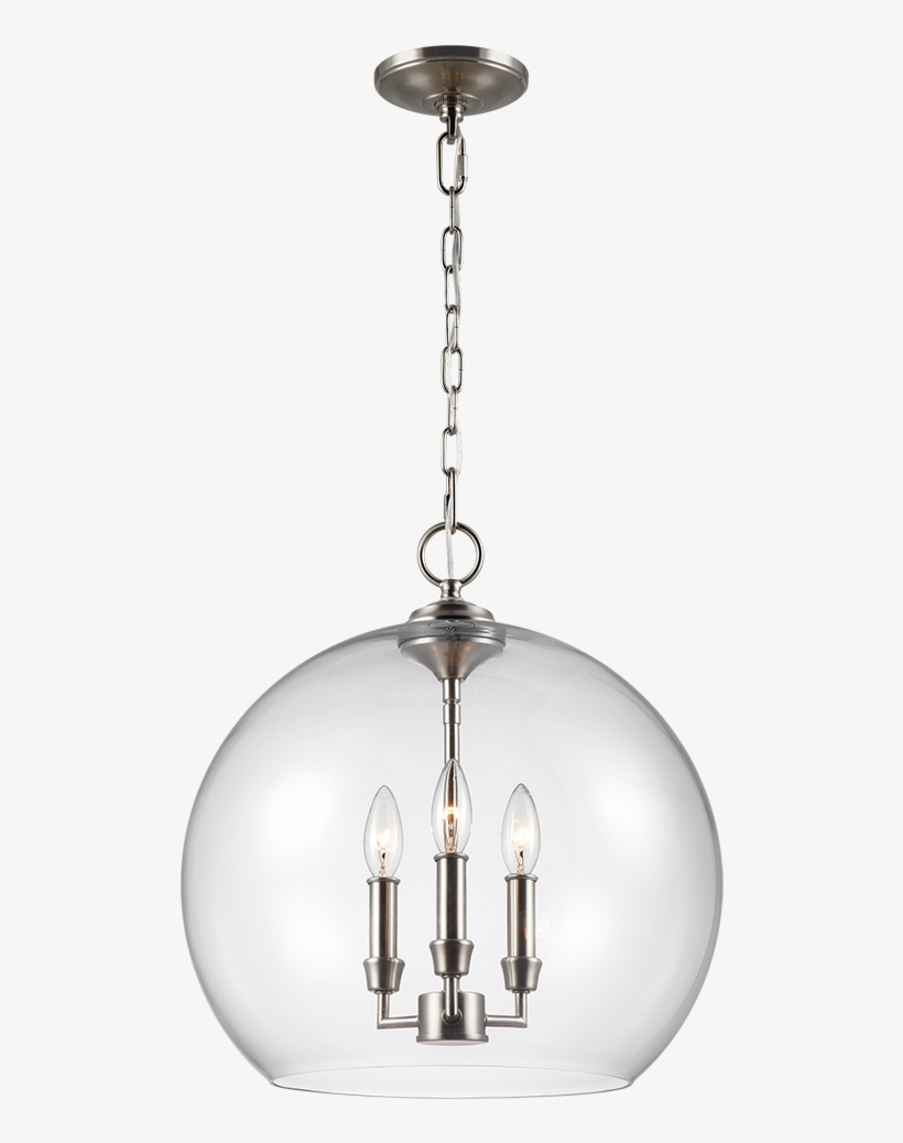The Lawler 3-light Pendant By Feiss Captures The Cozy - Chilcott 3-light Globe Pendant Darby Home Co Finish:, transparent png