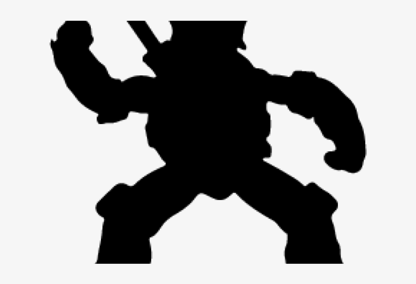 Ninja Clipart Silhouette - Toy, transparent png