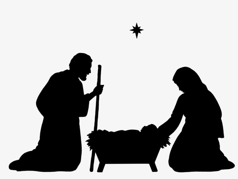 Instructional Technology News - Christmas Nativity Silhouettes, transparent png