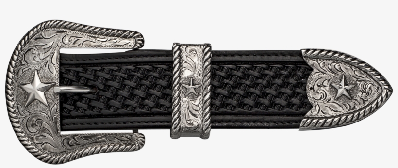 The Tombstone Star Rope Edge 1 1/2" Buckle Set - Billy's Western Wear, transparent png