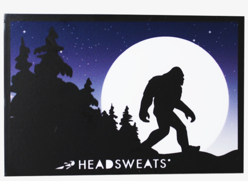 Bf Moon Rising - Bigfoot Silhouette Shot Glass, transparent png