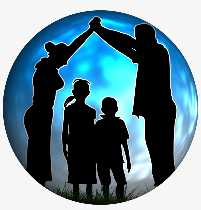 For Example, I Recently Donated An Aroma Massage In - Silhouette Family Png, transparent png