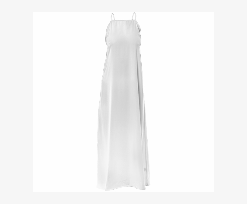 Poly Twill Maxi Dress - Dress, transparent png