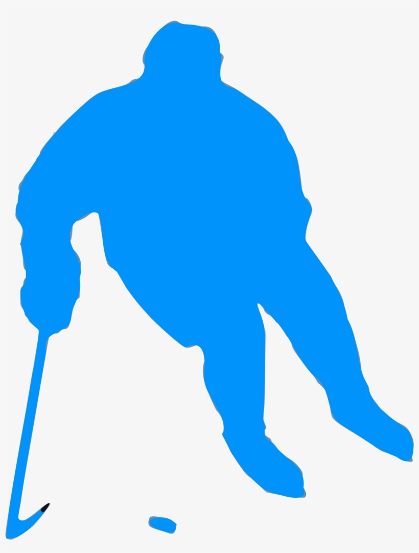 This Free Icons Png Design Of Silhouette Hockey 01, transparent png
