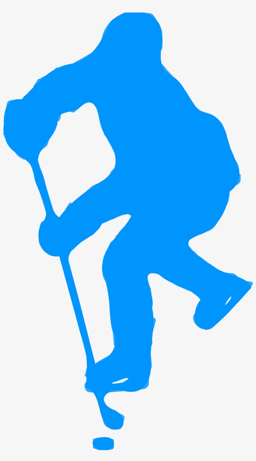 This Free Icons Png Design Of Silhouette Hockey 03, transparent png