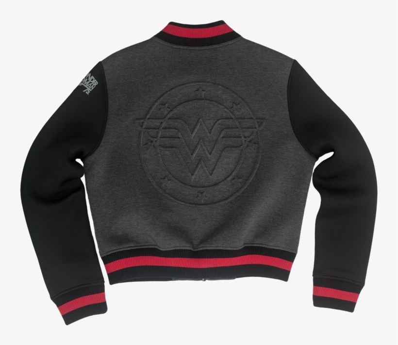 Embossed Wonder Woman Logo Jacket - Wonder Woman, transparent png