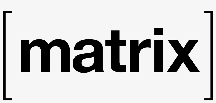 Open - Matrix Org Logo, transparent png