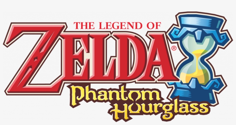 The Legend Of Zelda - Legend Of Zelda Phantom Hourglass Logo, transparent png