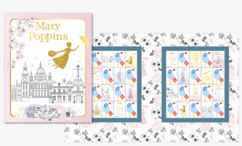 Mary Poppins Licensed Stamp Pack - Mary Poppins, transparent png
