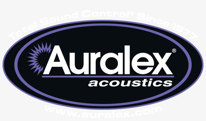Auralex Oval Logo Whitetags 300dpi - Auralex Logo, transparent png