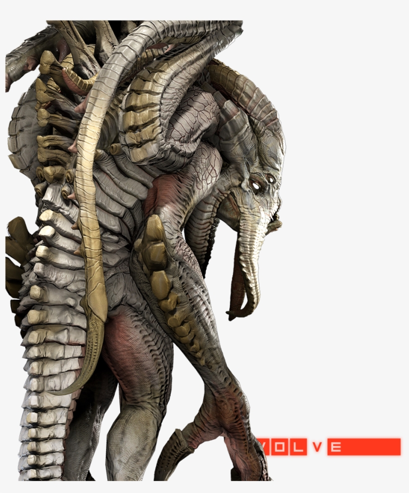 Kraken Elite Render-logo - Evolve Stage 2 Kraken Elite Skin, transparent png