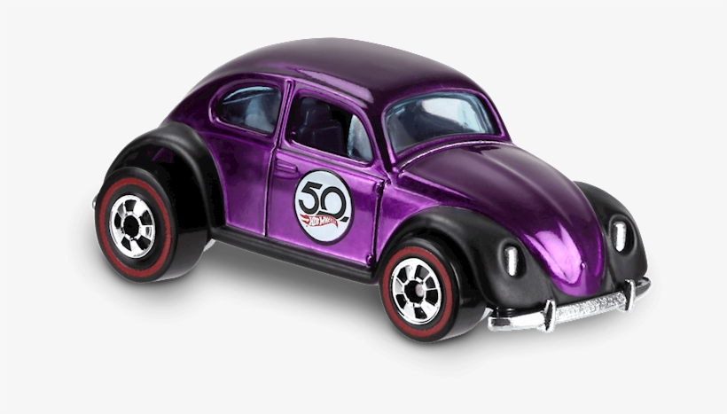 Volkswagen Beetle - Vw Beetle Hot Wheels 50th, transparent png