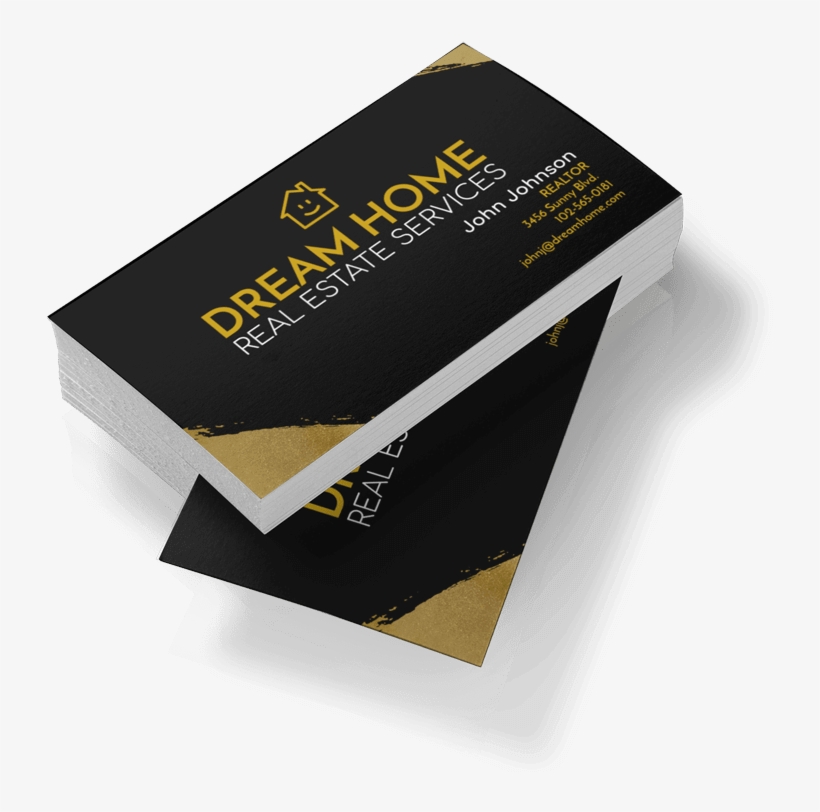 Real Estate Business Cards Transparent Background Min - Real Estate, transparent png