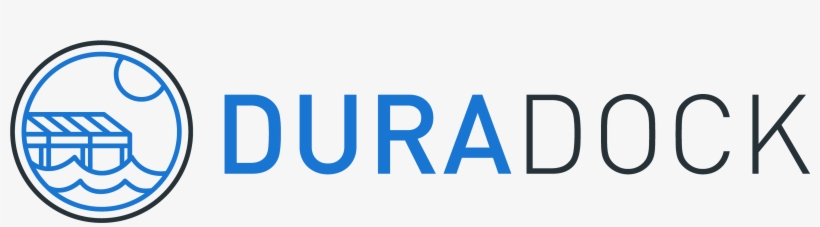 Dura Dock Logo - Electric Blue, transparent png