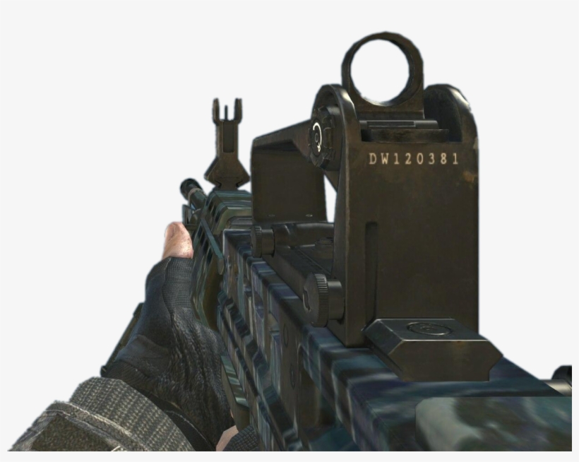 L86 Lsw Blue Mw3 - Call Of Duty: Modern Warfare 3, transparent png