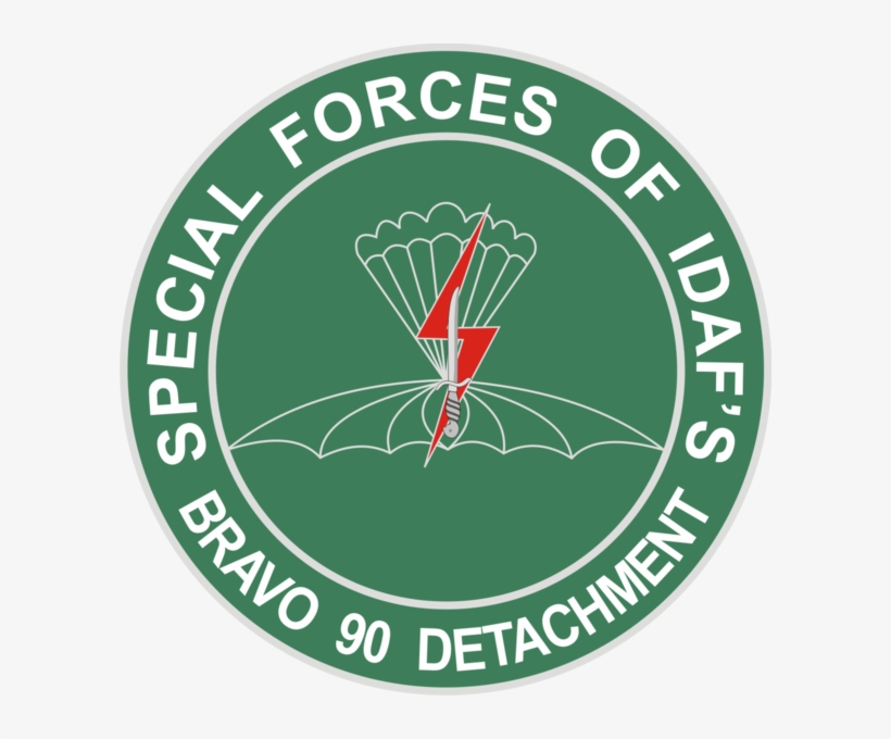 Bravo Detachment 90 Logo, Indonesian Air Force Special - 3.8 Inch U.s. Army 1st Special Forces Brigade Unit, transparent png