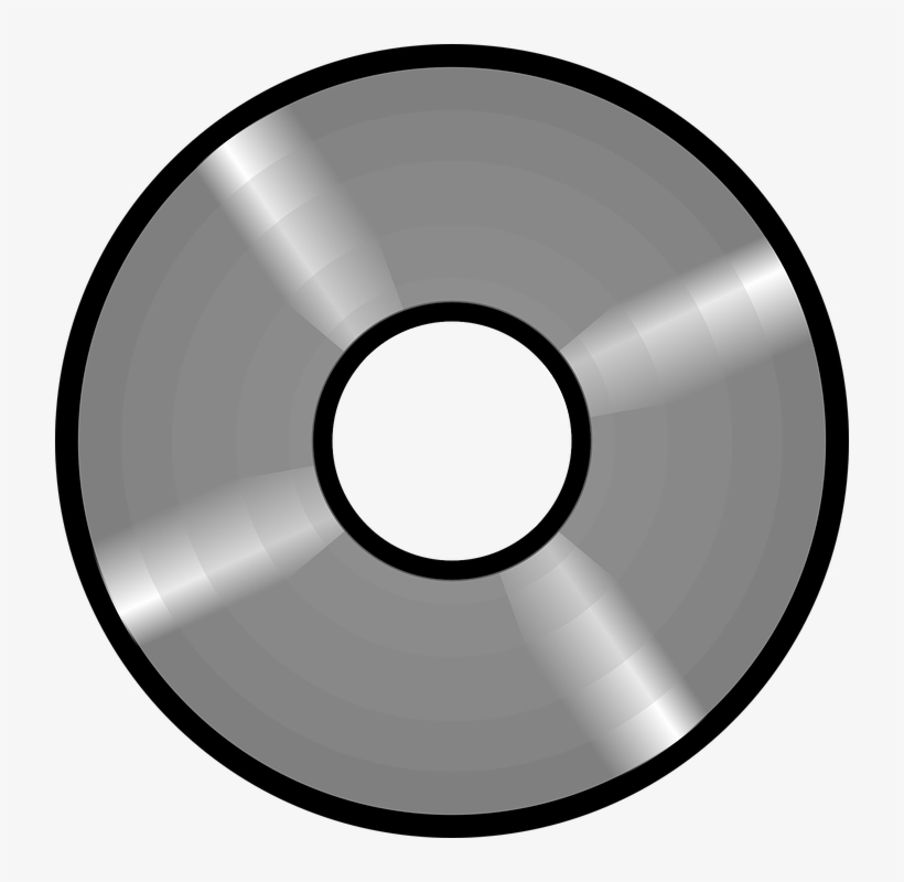 Dvd Backup Disk Data Free Vector Graphic - Cd Clipart, transparent png