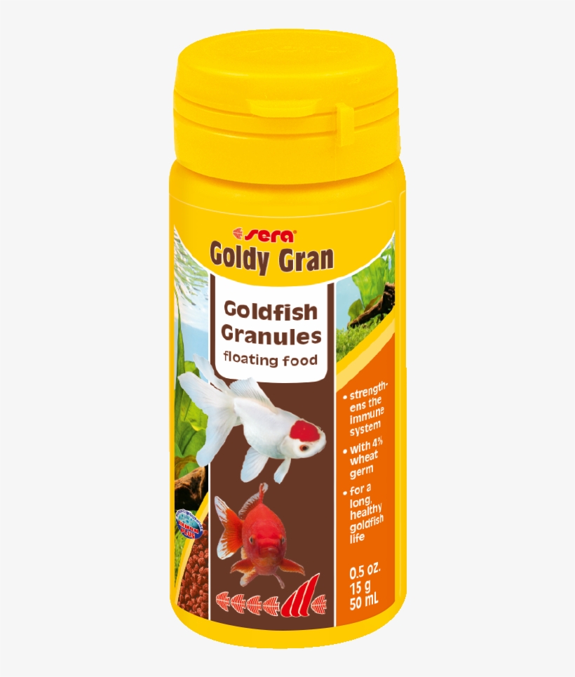 00863 Int Sera Goldy Gran 50 Ml - Sera Goldy Flake Fish Food 10g, transparent png