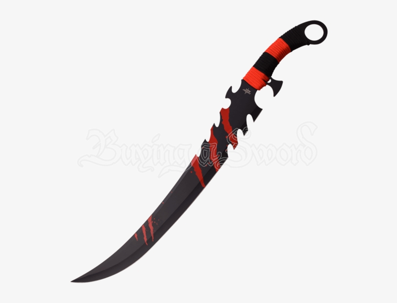 Red Claw Marks Fantasy Sword - Fantasy Master, transparent png