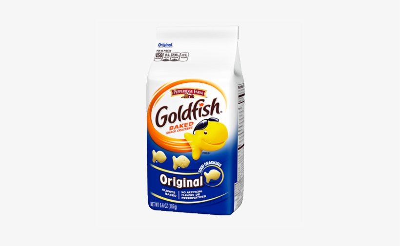 Goldfish Original Crackers - Xtra Cheddar And Pretzel Goldfish, transparent png