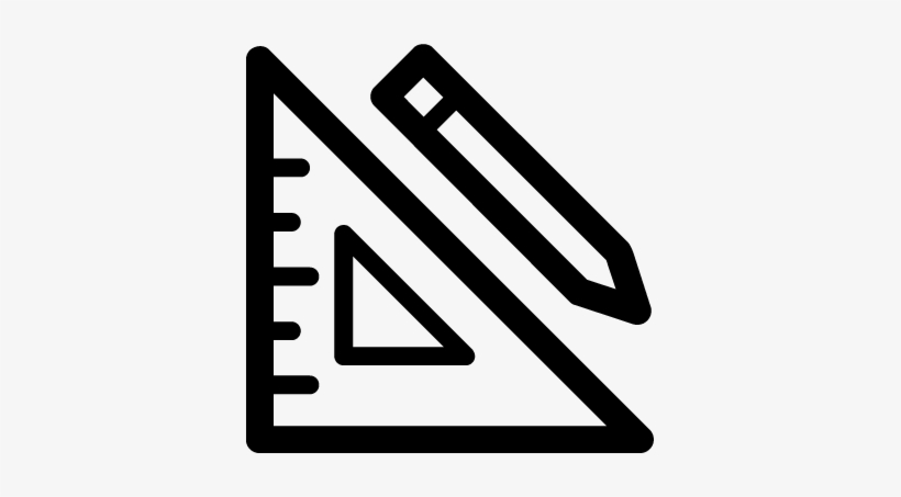 Icons Tagged As - Ruler And Pencil Icon, transparent png