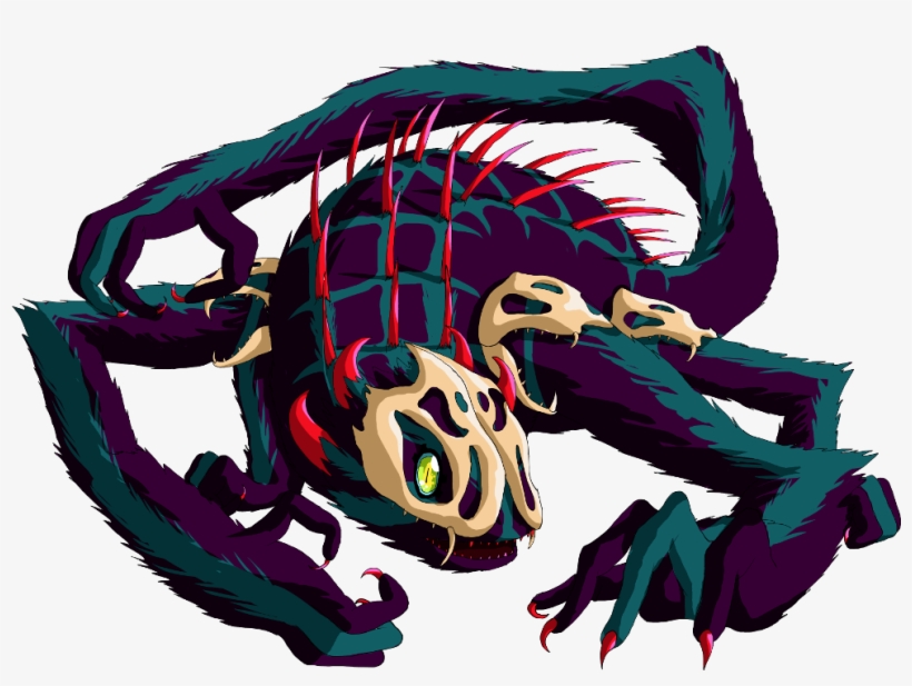 All Nearby Ground Then Liquifies, And Ahuizomon's Claws - Illustration, transparent png