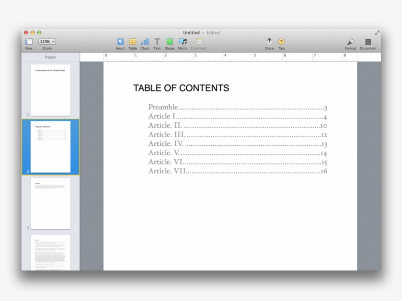 The Completed Pages Document - Table Of Contents, transparent png