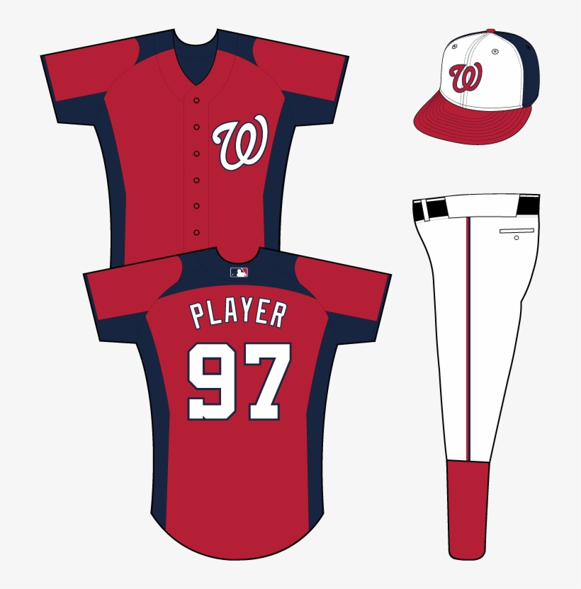 Washington Nationals - Washington Nationals Stars And Stripes Uniform, transparent png