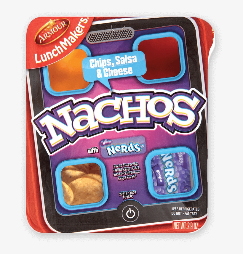 Lunchmakers® Nachos - Lunchmakers Nachos, Chips, Salsa & Cheese, With, transparent png